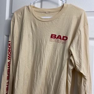 Tessa Violet Bad Ideas long sleeve tee